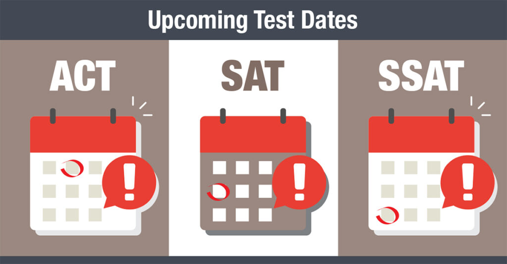 The-Edge-ACT-SAT-SSAT-upcoming-test-dates