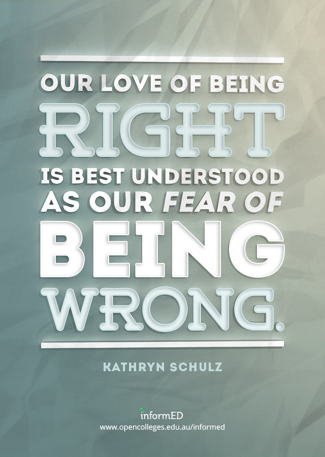Overcoming the Fear of Being Wrong: 20 Ways To Help Your Students