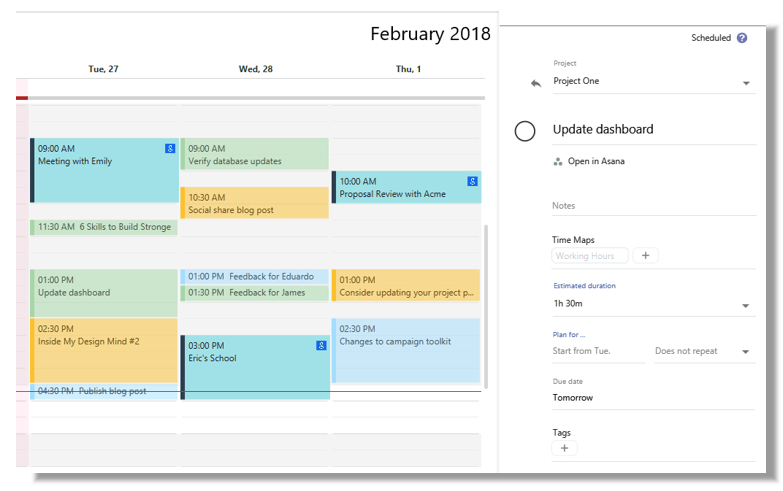 Asana SkedPal Integration