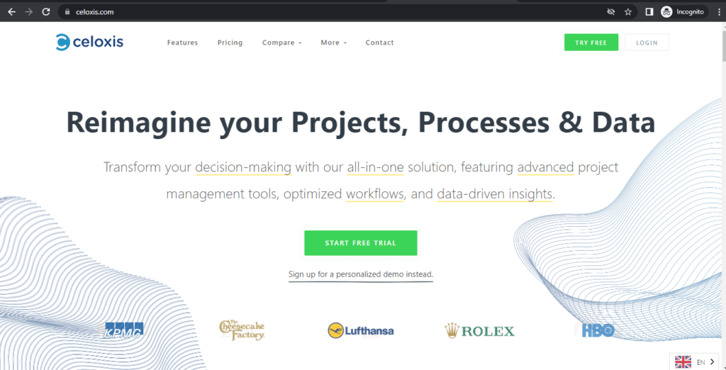 Celoxis project management