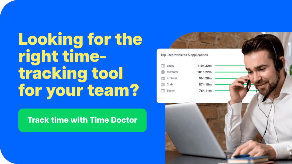 CTA-Track time with Time Doctor