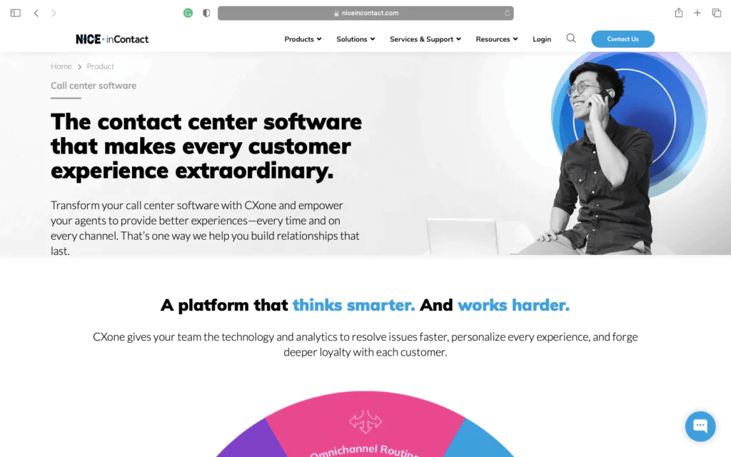 CXone homepage