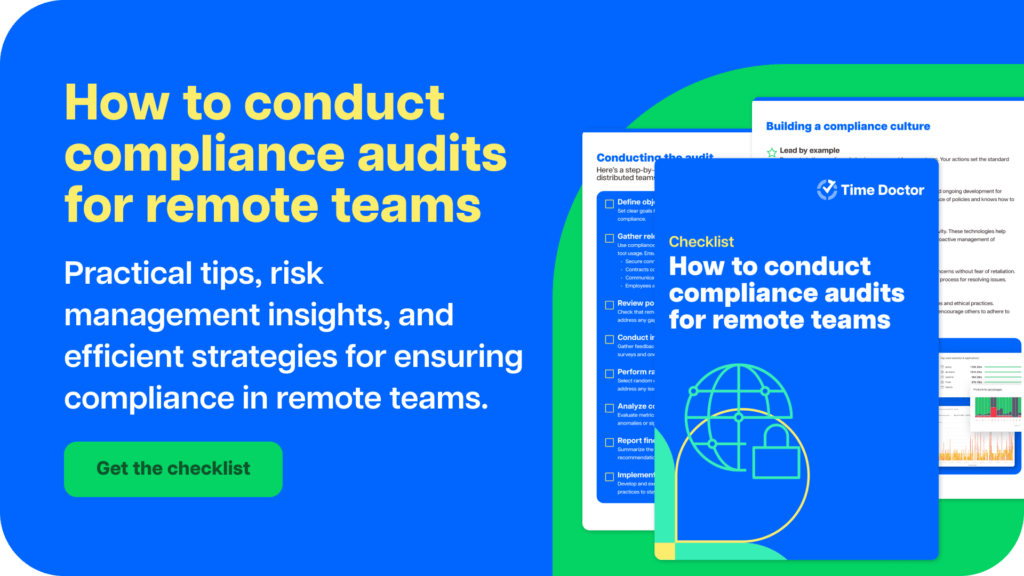 How to conduct compliance audits for remote teams