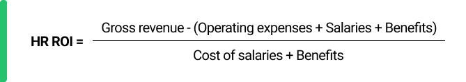 HR ROI