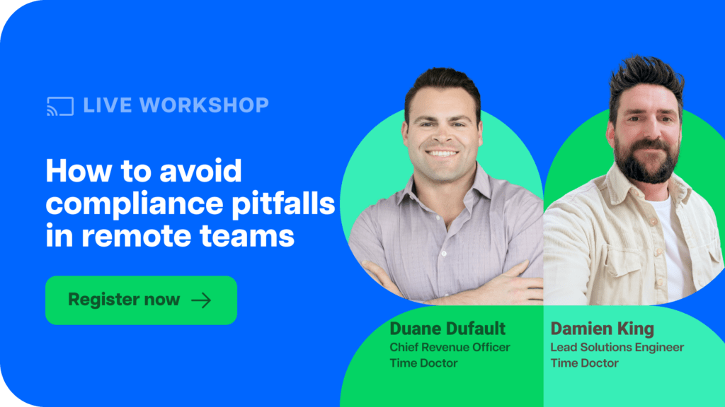 compliance pitfalls in remote teams - workshop