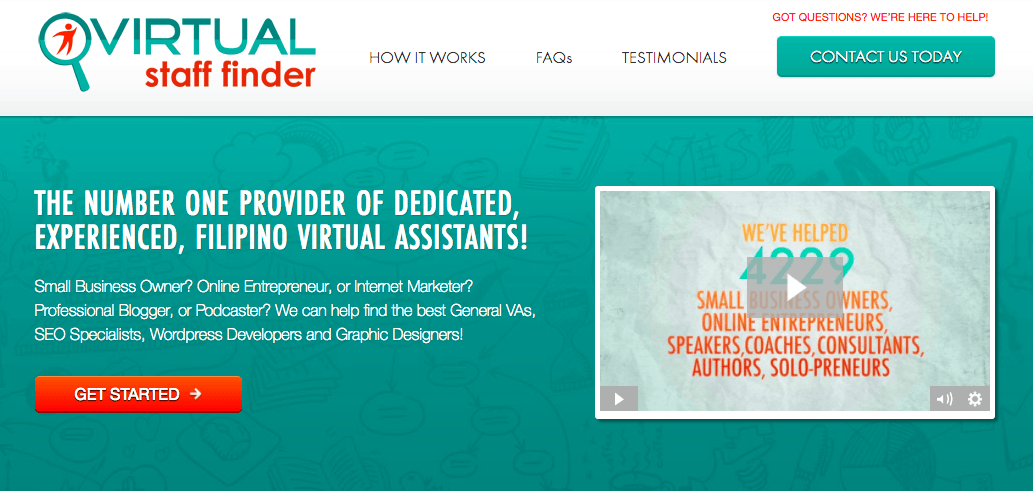 virtual staff finder