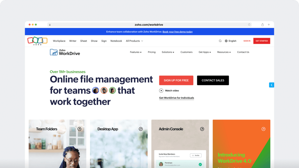 zoho.com workdrive